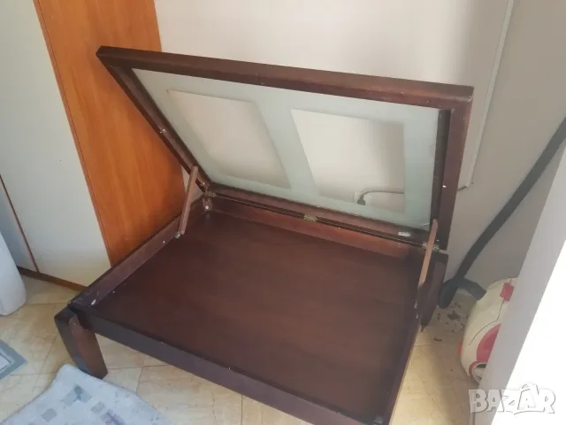 Дървена маса масив, снимка 3 - Маси - 55390526