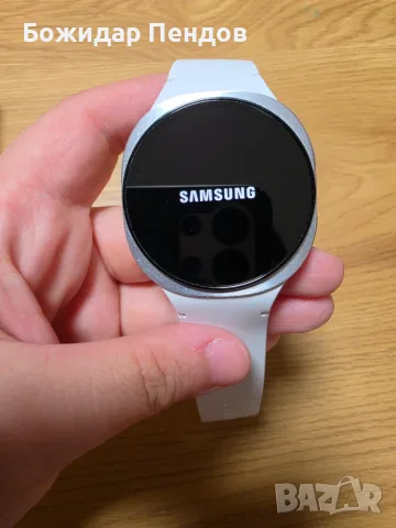 Samsung Galaxy Watch 8 Graphite 44mm Неразличим от НОВ, снимка 2 - Смарт гривни - 55565091