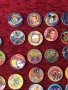 класически тапи или фишки от 90-те години, често наричани „pogs“, снимка 3
