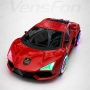 	Bluetooth тонколонка WS-690 15W във формата на спортен автомобил с LED светлини, USB, MicroSD, AUX , снимка 6