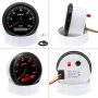Километраж GPS Speedometer 85mm 0-60 km/h – GPS километраж с 7-цветна LED подсветка и одометър, IP67, снимка 4