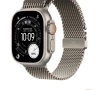 Watch Apple Watch Ultra 3 (2025) 5G 49mm Black Titanium Case with Black Titanium Milanese Loop M - B, снимка 1