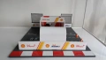 Bburago Ducati Pit-Box  (Shell V-Power) , сглобяема конструкция на бокс с писта за колички и мотор. , снимка 5