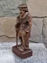 Красива Стара Дървена Фигура , снимка 8