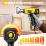SEEKONE пистолет за горещ въздух 2000W 650°C, снимка 3