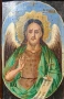 Стара Българска Икона Св.Йоан, снимка 3