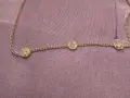 Fossil ново марково колие стомана Станлес  Стийл с камъни , снимка 2