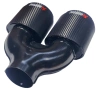 Накрайник ауспух Akrapovic  - десен или ляв - карбонов, двоен, 60мм, снимка 3