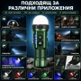 Мощен мини прожектор YEMAO 3000 лумена 7 LED Диода UV ултравиолетова RGB странична светлина, снимка 8