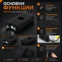 Джобен акумулаторен електрошк с LED фенер кучегон за самозащита самоотбрана от нападение дамски, снимка 2