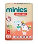 Пелени гащички Minies, Размер 6, 16+ кг., 19 броя, снимка 1