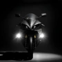 LED халоген за мотоциклет 12V-80V бяла и жълта светлина, снимка 4