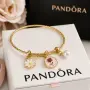 Дамски позлатени гривни Pandora 💎, снимка 7