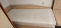 Ъглово легло с ракла + матрак (82x190), снимка 2
