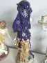 Meissen фигура 49см-2,4кг/еротика/Майсен порцеланова статуетка на момиче с цветя и бухал, снимка 5