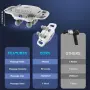 rollingsurfer 6-главов масажен пистолет, електрически масажни пистолети с 3 комплекта масажни глави , снимка 5
