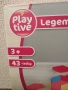 Дървен пъзел Playtive с 43 геометрични части., снимка 8