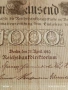 Две райхбанкноти 1 000 марки 1910г. 20 марки 1918г. Германия редки за КОЛЕКЦИЯ 14738, снимка 3