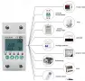 WiFi монофазен електромер,защити от високо/ниско напрежение,ток и утечка., снимка 1