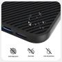 ABEEL за Google Pixel 10 / 10 Pro Ултратънък Магнитен Калъф с Carbon Fiber Текстура и Скрийн Протект, снимка 7