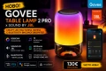 НОВО!!! Смарт LED настолна лампа с Bluetooth високоговорител Govee Table Lamp 2 Pro x Sound by JBL , снимка 5