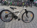 X Велосипед 24" ADVENTURA сив, снимка 2