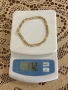 Гривна 14k жълто злато 22см, снимка 4