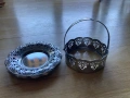 Сервиз за чай и десерти от соца, снимка 6