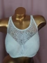 Ulla Popken 90 D Бял и черен дантелен сутиен , снимка 13