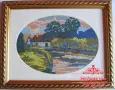 Ръчно бродирани гоблени с рамки , снимка 2