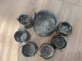 Комплект старинни бакърчета, снимка 2