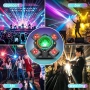 LITTLEBOYNY XJG-102 професионално LED DJ / Disco парти осветление – ЧИСТО НОВО , снимка 4