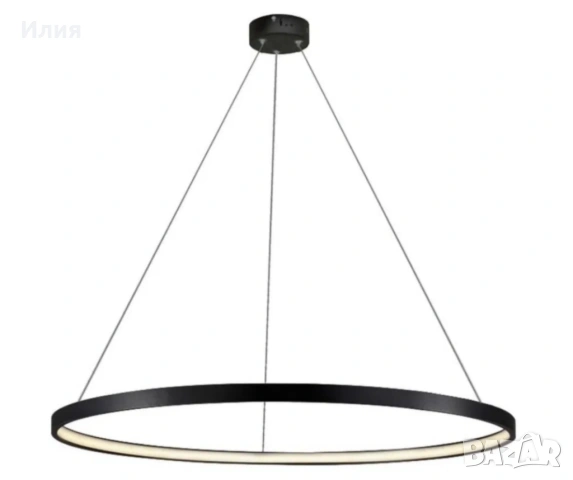 Полилей Ring с Led светлина - неутрална, снимка 2 - Полилеи - 54044361