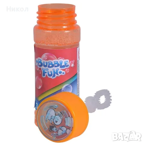 Сапунени мехури, балони Bubble Fun, 60 мл, снимка 2 - Надуваеми играчки - 55567399