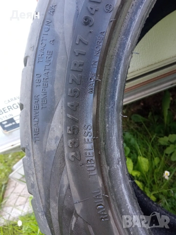 Летни спортни гуми KUMHO ECSTA 17 цола , снимка 8 - Гуми и джанти - 54298833