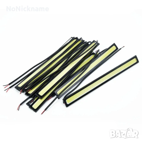 10бр. 17см DRL Дневни светлини за автомобили, водоустойчиви 12V LED COB , снимка 6 - Аксесоари и консумативи - 54541451