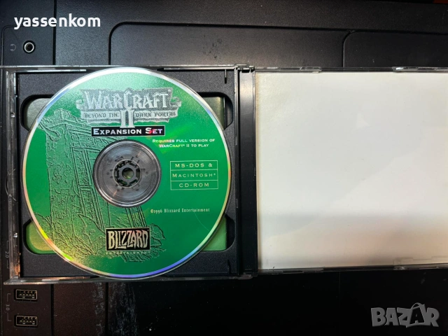 WarCraft II: Tides of Darkness и Beyond the Dark Portal Expansion Set PC Windows game - Vintage GC, снимка 4 - Други - 54957034