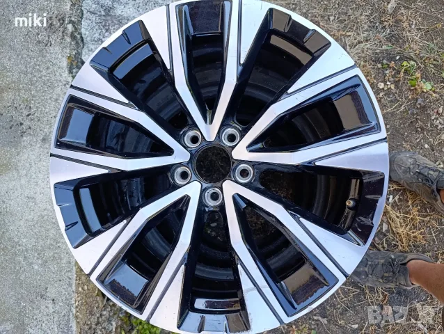 1бр.Джанта 19 цола 5×108 за Volvo XC60 Black Silver ET 50.5