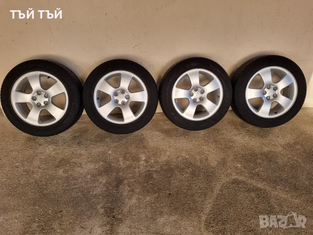 Продавам комплект от 4 броя летни гуми с размер 205/55 R16 ​
