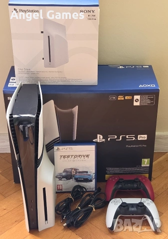 НОВ! На 5 дни! PS5 PRO DISC EDITION Playstation 5 ПРО 2TB Плейстейшън конзола 2ТБ PS CFI 7121