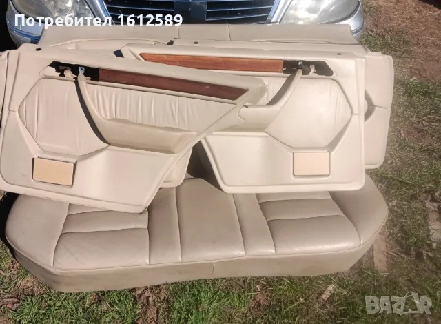 Кожен салон Mercedes W124 !, снимка 3 - Части - 55327742
