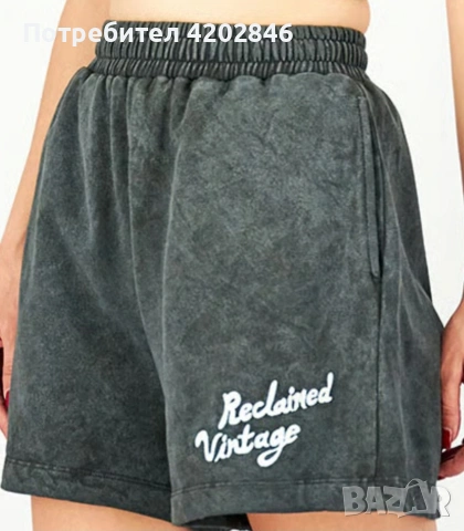 Reclaimed Vintage XL Нови дамски къси панталонки , снимка 5 - Къси панталони и бермуди - 55120451