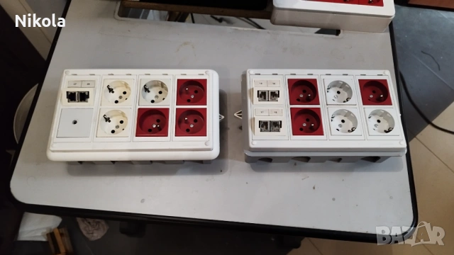 Модулен ел. панел за контакти Legrand Mosaik розетки 6 и 8бр Cimabox, снимка 18 - Ключове, контакти, щепсели - 44424866