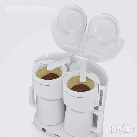 Двойна кафемашина SEVERIN Duo KA-5830, снимка 2 - Кафемашини - 55457606