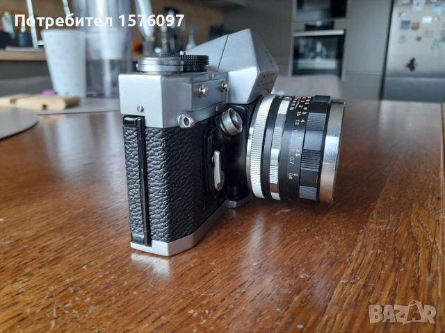 Японски фотоапарат Petri / Revue V6​ и обектив Petri 55mm f/2, снимка 2 - Фотоапарати - 54369884