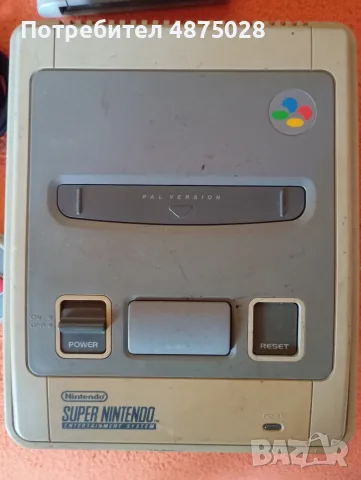 Nintendo snsp-001A, снимка 2 - Nintendo конзоли - 55596764