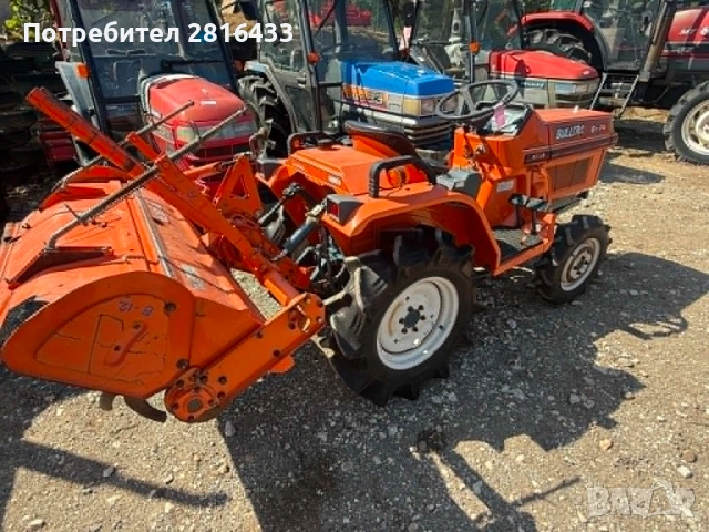 Трактор KUBOTA B1-14 4x4, снимка 4 - Селскостопанска техника - 54570177
