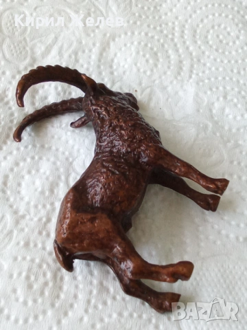 Бронзова фигурка на овен 44680, снимка 4 - Колекции - 54171101