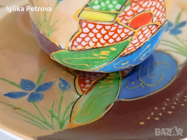 Японски сервиз за кафе , снимка 11 - Антикварни и старинни предмети - 54167183