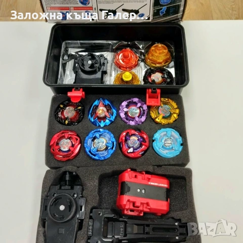 Детски комплект Topgyro X (Тип Бейблейд), снимка 6 - Образователни игри - 55232929